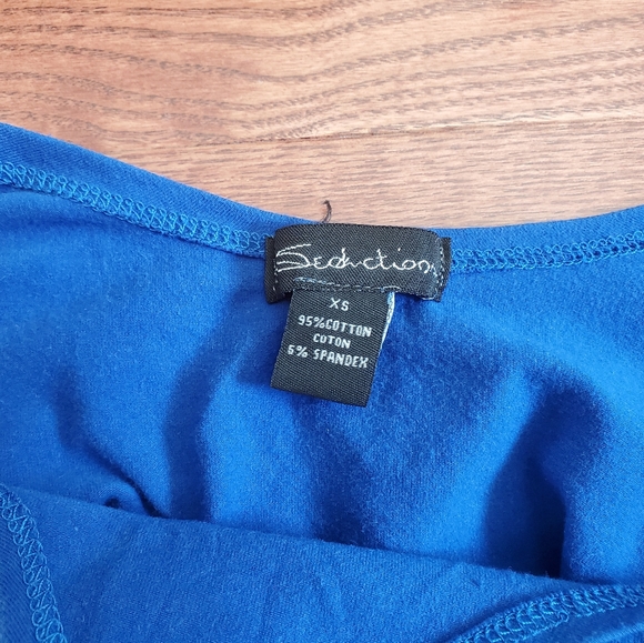 Blue Skater Dress (donated) - Picture 2 of 2